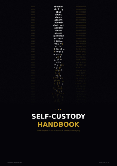 The Self-Custody Handbook cover